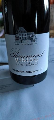 Borgonha Pommard Grand Cru Vaudon Creusefond Croix Blanche Não Sazonado
