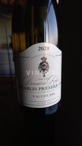 Borgoña Chablis Premier Cru Premier Cru Robin Vaucoupin 2020