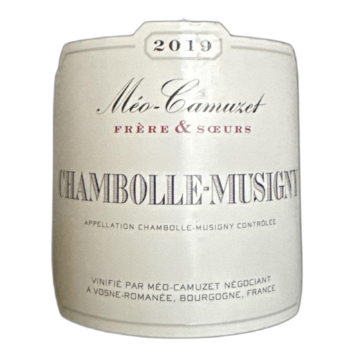 Borgonha Chambolle-Musigny Méo-Camuzet Frère & Sœurs 2019