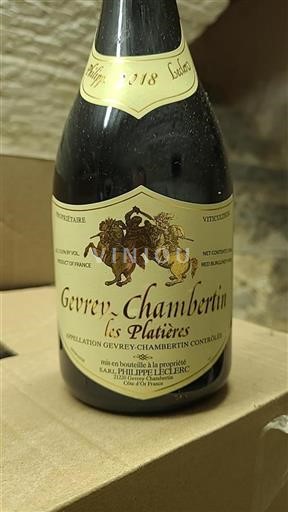 Burgundsko Gevrey-Chambertin Philippe Leclerc Les Platières 2018