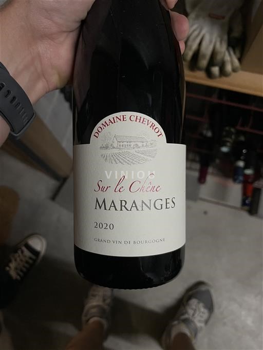 Bourgondië Maranges Domaine Chevrot Sur le Chêne 2020