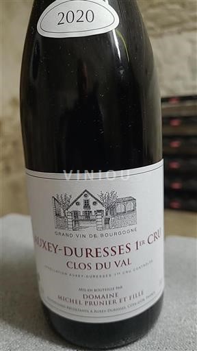 Bourgogne Auxey-Duresses Premier Cru Michel Prunier Et Fille Clos du Val 2020