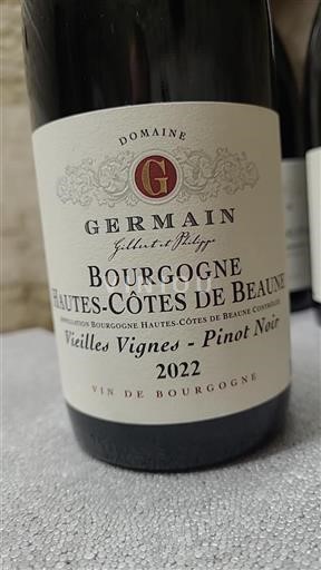Bourgogne Ospecificerad Domaine Germain Vielles Vignes - Pinot Noir 2022