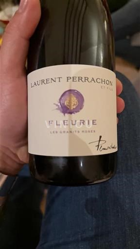 Beaujolais Fleurie Laurent Perrachon Et Fils Les Granits Roses Neročník