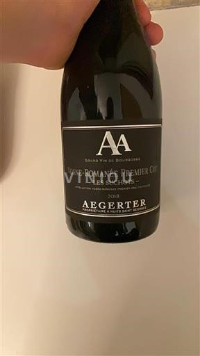Borgogna Non specificato Premier Cru Aegerter Les Suchots 2018
