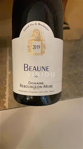 Borgoña Beaune Domaine Rebourgeonmure 2019
