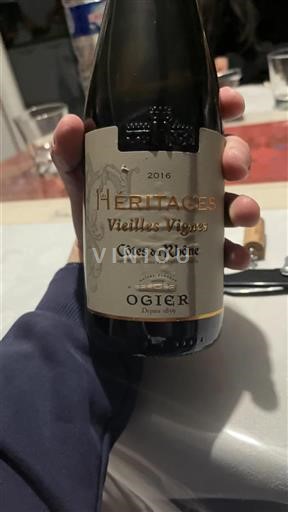 Valle del Ródano Côtes del Ródano Domaine Ogier Héritages Vieilles Vignes 2016