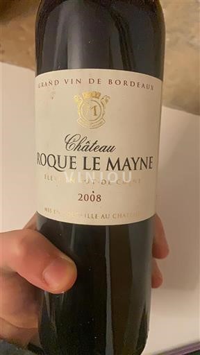 Bordeaux Not Specified Château Roque Le Mayne 2008