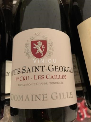 Bourgondië Nuits-saint-georges Premier Cru Domaine Gille Les Cailles 2018
