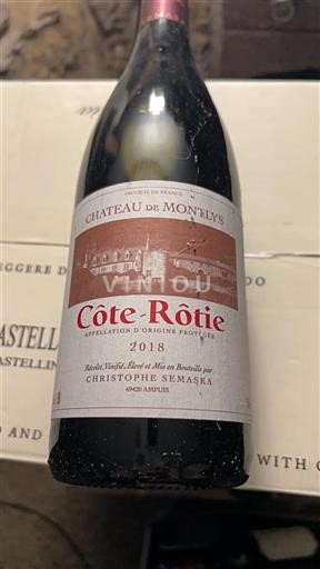 Vallée du Rhône Côte-rôtie Château Montlys 2018