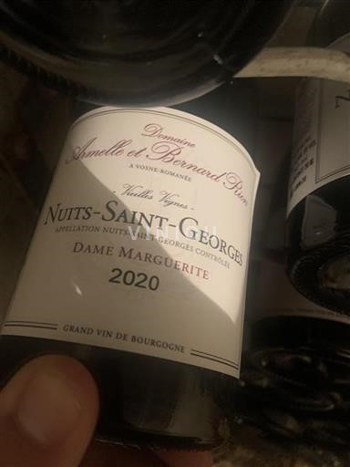Burgund Nuits-Saint-Georges Armelle Et Bernard Rion Dame Marguerite 2020