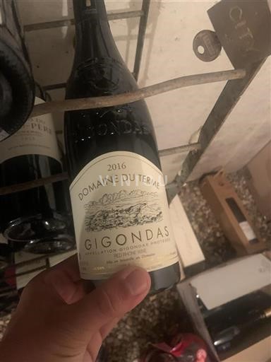Rhône Valley Gigondas Domaine Terme 2016