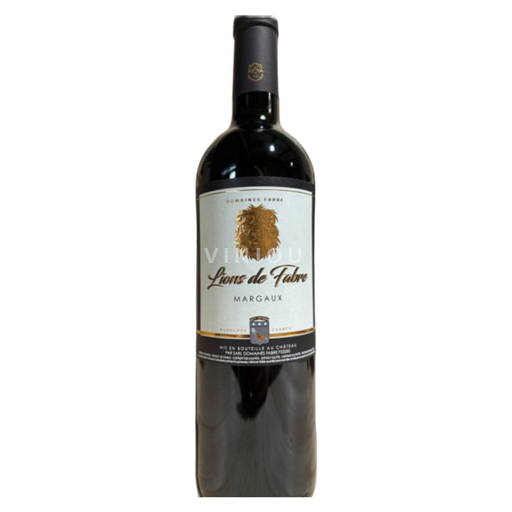 Bordeaux Margaux Grand Cru Lions De Fabre 2019