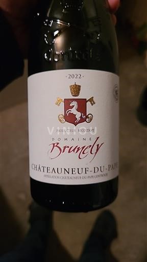 Rhônevallei Châteauneuf-du-Pape Domaine Brunely 2022