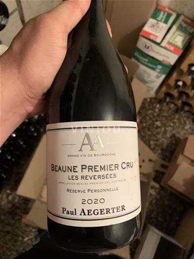 Burgundy Beaune Premier Cru Paul Aegerter R%c3%a9serve Personnelle 2020