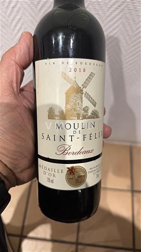 Bordeaux Moulin De Saintfélix 2018