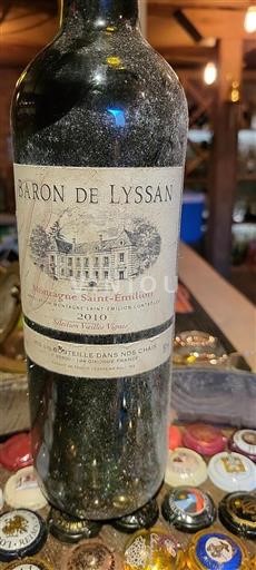 Bordeaux Montagne-Saint-Émilion Baron De Lyssan Sélection Vieilles Vignes 2010