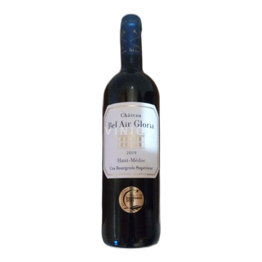 Burdeos Haut-Médoc Cru Bourgeois Supérieur Château Bel Air Gloria 2019