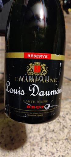 Champagne Nicht spezifiziert Louis Daumont Carte Noire Ohne Jahrgang