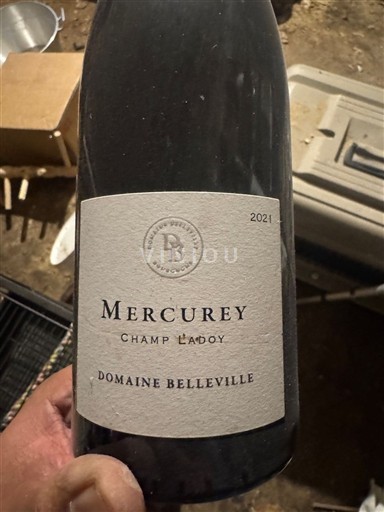 Borgoña Mercurey Domaine Belleville Champ Ladoy 2021