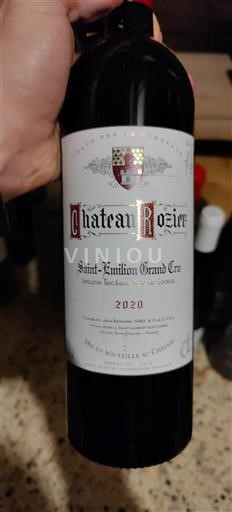 Bordéus Saint-Émilion Grand Cru Grand Cru Château Rozier 2020