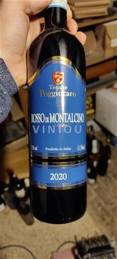 Toskánsko Rosso di Montalcino Tenute Poggiocaro Rosso di Montalcino 2020