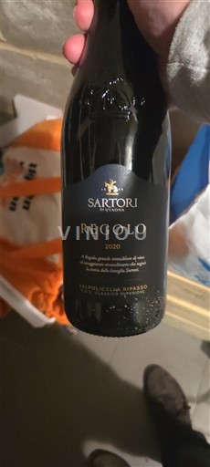 Vénétie Valpolicella Ripasso Sartori Di Verona Regolo 2020