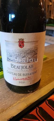 Beaujolais Château Buffavent Nouveau 2021