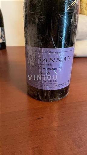 Bourgondië Marsannay Grand Cru Domaine Sylvain Pataille En Cl%c3%a9mengeots 2020