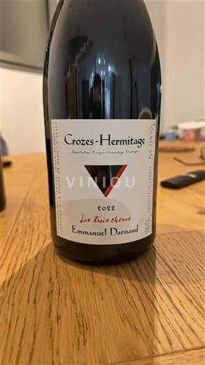 Valea Ronului Crozes-Hermitage Emmanuel Darnaud Les trois chênes 2022