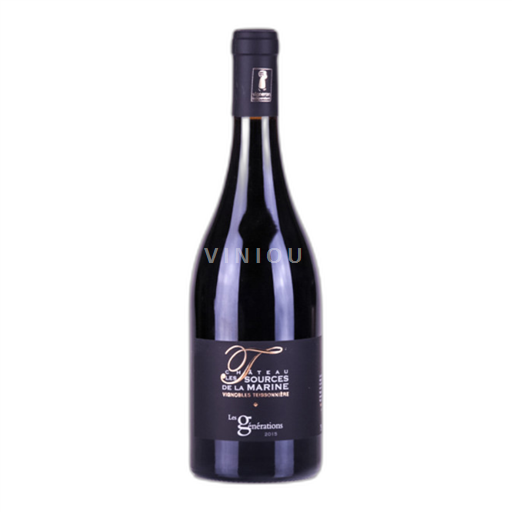 Rhônedalen Costières-de-Nîmes Chateau les Sources de la Marine Les Générations 2021