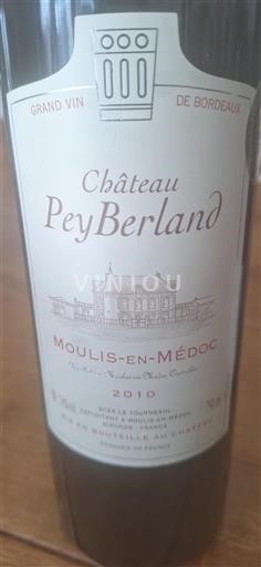 Bordeaux Moulis-en-Médoc Château Peyberland 2010