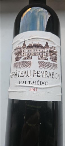 Bordeaux Haut-Médoc Château Peyrabon 2011