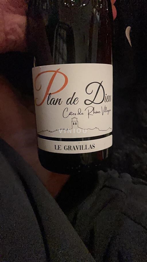 Rona dolina Côtes-du-Rhône-Villages Le Gravillas Plan de Dieu 2021