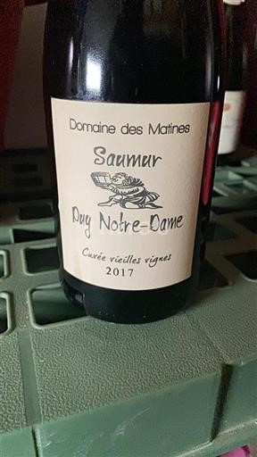 Loiretal Saumur Puy-Notre-Dame Domaine Des Matines vieilles vignes 2017