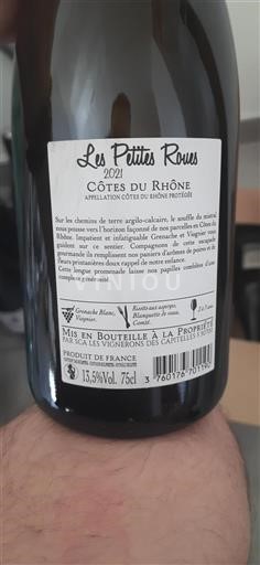 Valle del Ródano Côtes del Ródano Les Vignerons Des Capitelles Les Petites Roues 2021