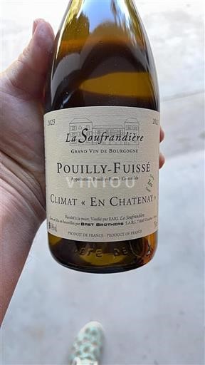 Bourgogne Pouilly-fuissé La Soufrandière En Chatenay 2023
