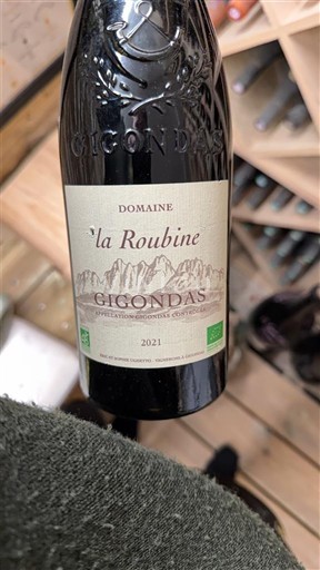 Thung lũng Rhône Gigondas Domaine La Roubine 2021