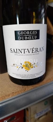 Borgogna Saint-Véran Georges Duboeuf 2019