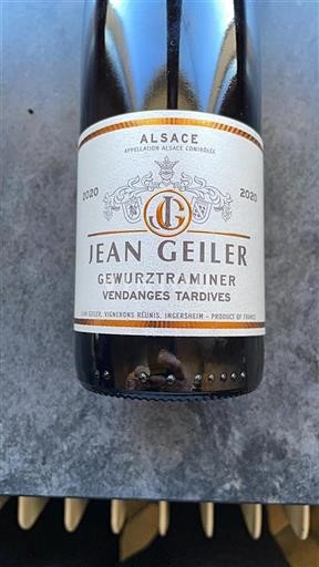 Elsass Jean Geiler Gewurztraminer Vendanges Tardives 2020