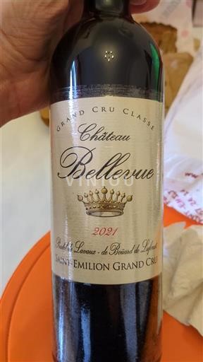 Bordeaux Saint-Émilion Grand Cru Château Bellevue 2021