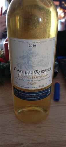 South West Côtes de Bergerac Château Rudelle 2016