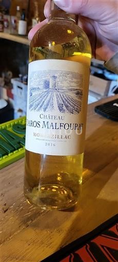 Sud-Ovest Monbazillac Château Daros Malfourat 2016