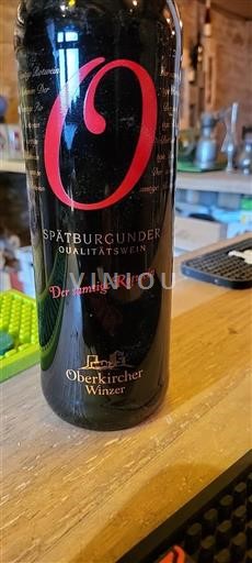 Baden No especificado Oberkircher Winzer Spätburgunder 2018