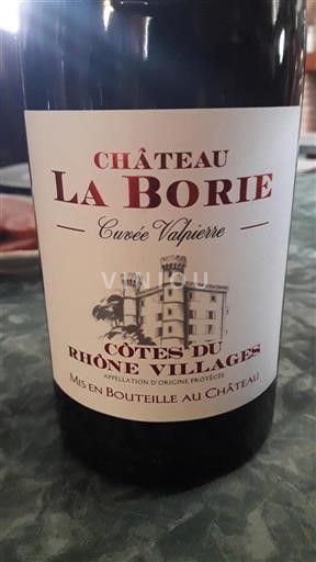Rhône Valley Côtes du Rhône Villages Château La Borie Valpierre Non-Vintage