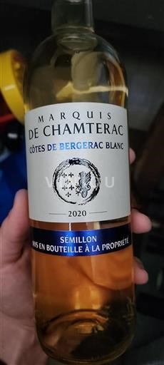 Zuidwest-Frankrijk Côtes-de-Bergerac Marquis De Chamterac Sémillon 2020