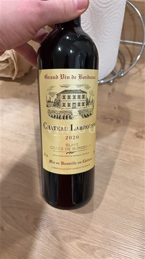 Bordeaux Blaye-côtes-de-bordeaux Château Labrousse 2020