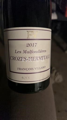 Рона Кроз-Ермітаж François Villard Les Malfondières 2017