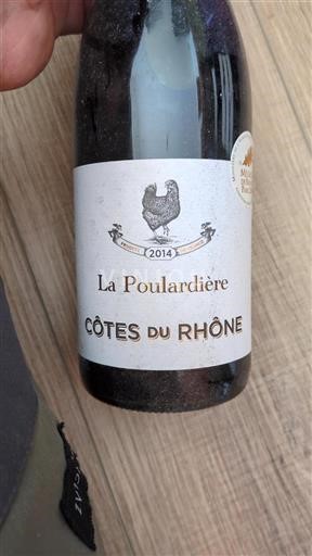 Valle del Ródano Côtes del Ródano La Poulardière 2014