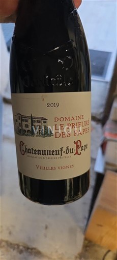 Vallée du Rhône Châteauneuf-du-pape Domaine Le Prieuré Des Papes Vieilles Vignes 2019